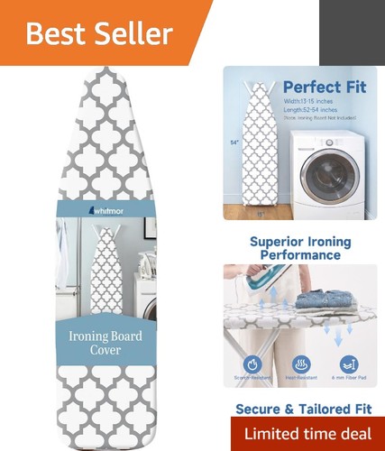 Deluxe ironing board cover - ironing,