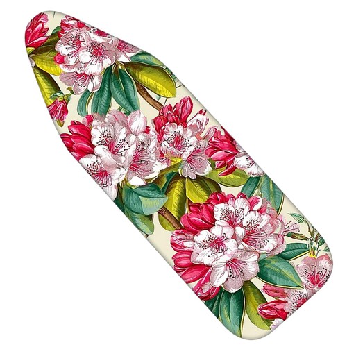 Red white floral - white,