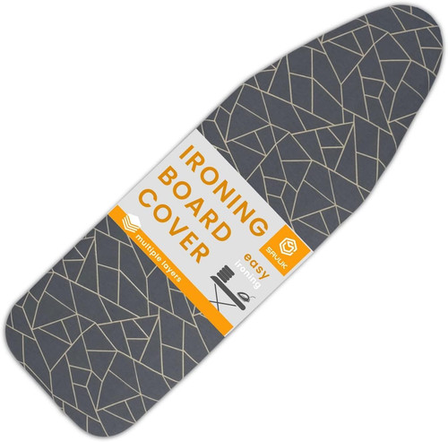 Ironing board cover and - board,
