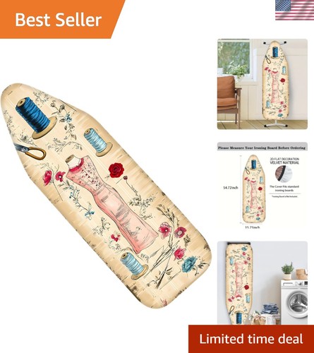 Ironing board cover - ironing, vintage