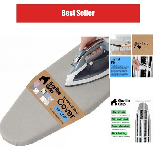 Gorilla grip padded ironing - grip,