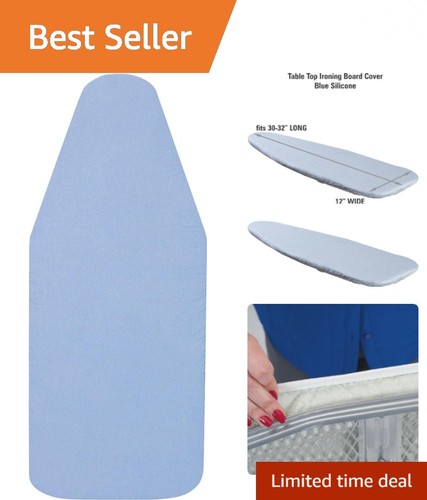 Stylish blue iron - iron, board