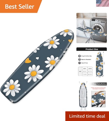 Daisy pattern ironing board - pattern,
