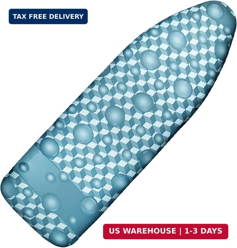 Ironing board cover and - board,