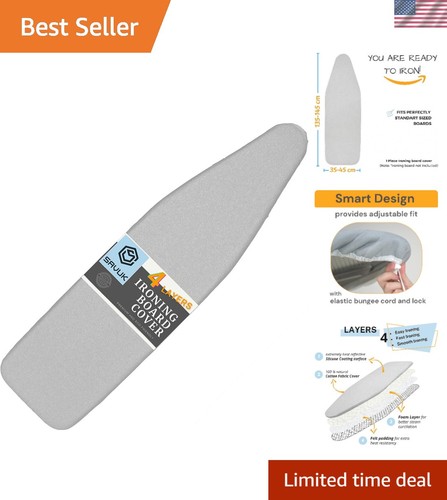 Silicone coated ironing board - coated,