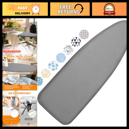 Extra wide ironing - board, cover