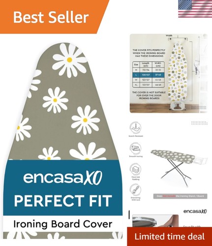 Ironing board cover - and, pad